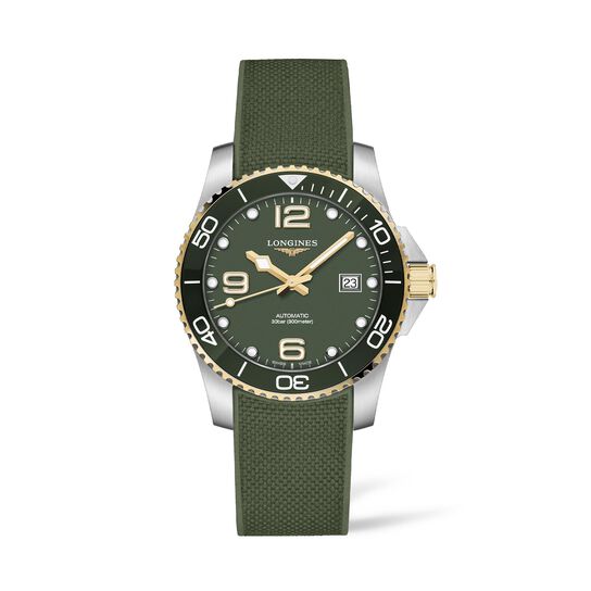 longines hydroconquest automatic 41 mm steel l3.781.3.06.9 front image number 0