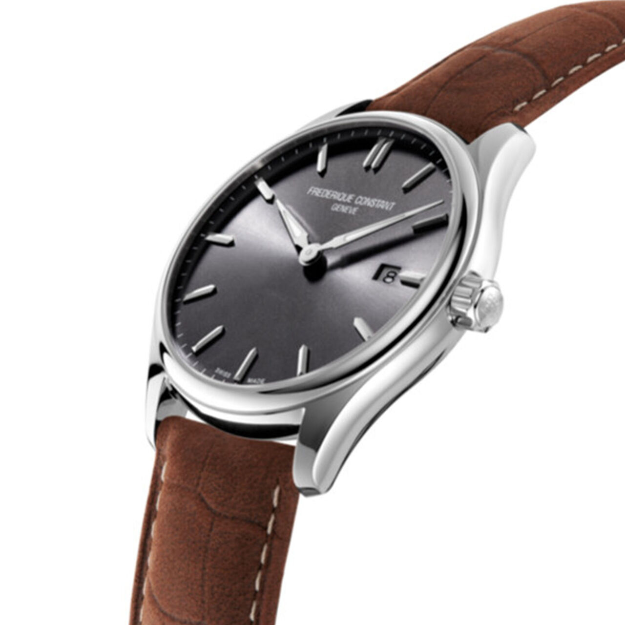 Classics 40 mm quartz en acier inoxydable | Frederique Constant | FC-220DGS5B6