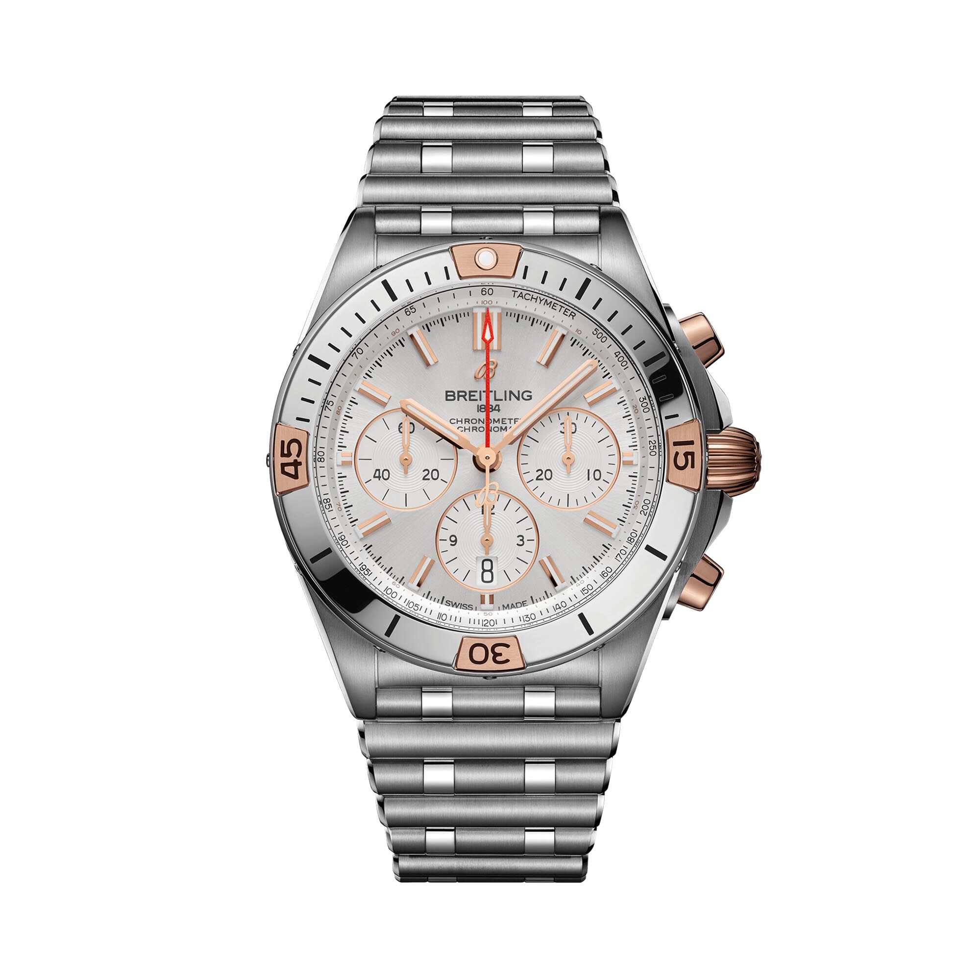 Breitling chronomat gold steel online
