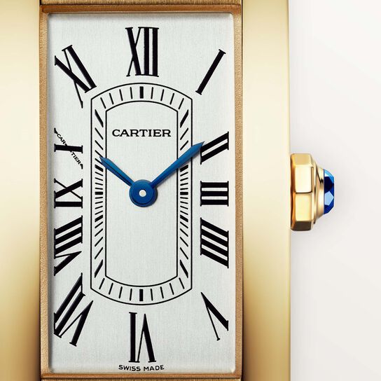Cartier Tank Am&eacute;ricaine Small Quartz 35 X 19 mm Yellow Gold image number 1