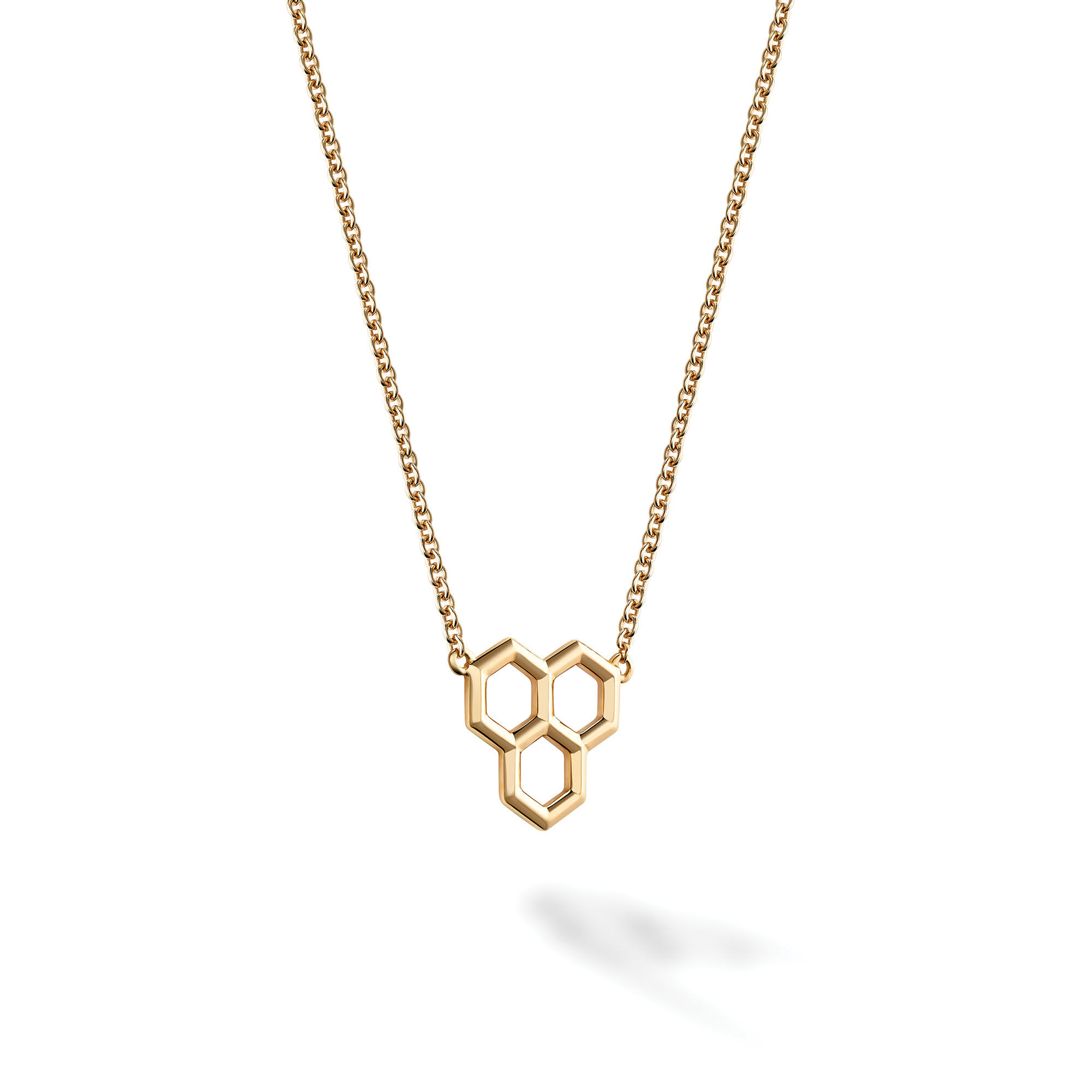 Gold honey necklace clearance