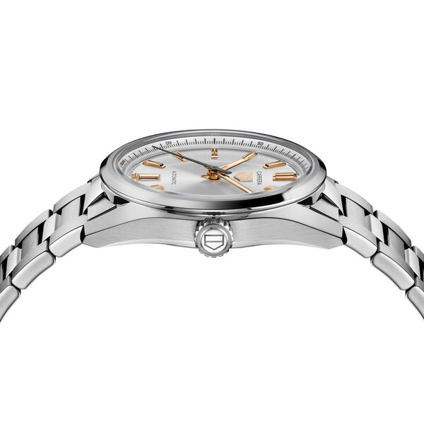 Carrera 36 mm automatique en acier inoxydable