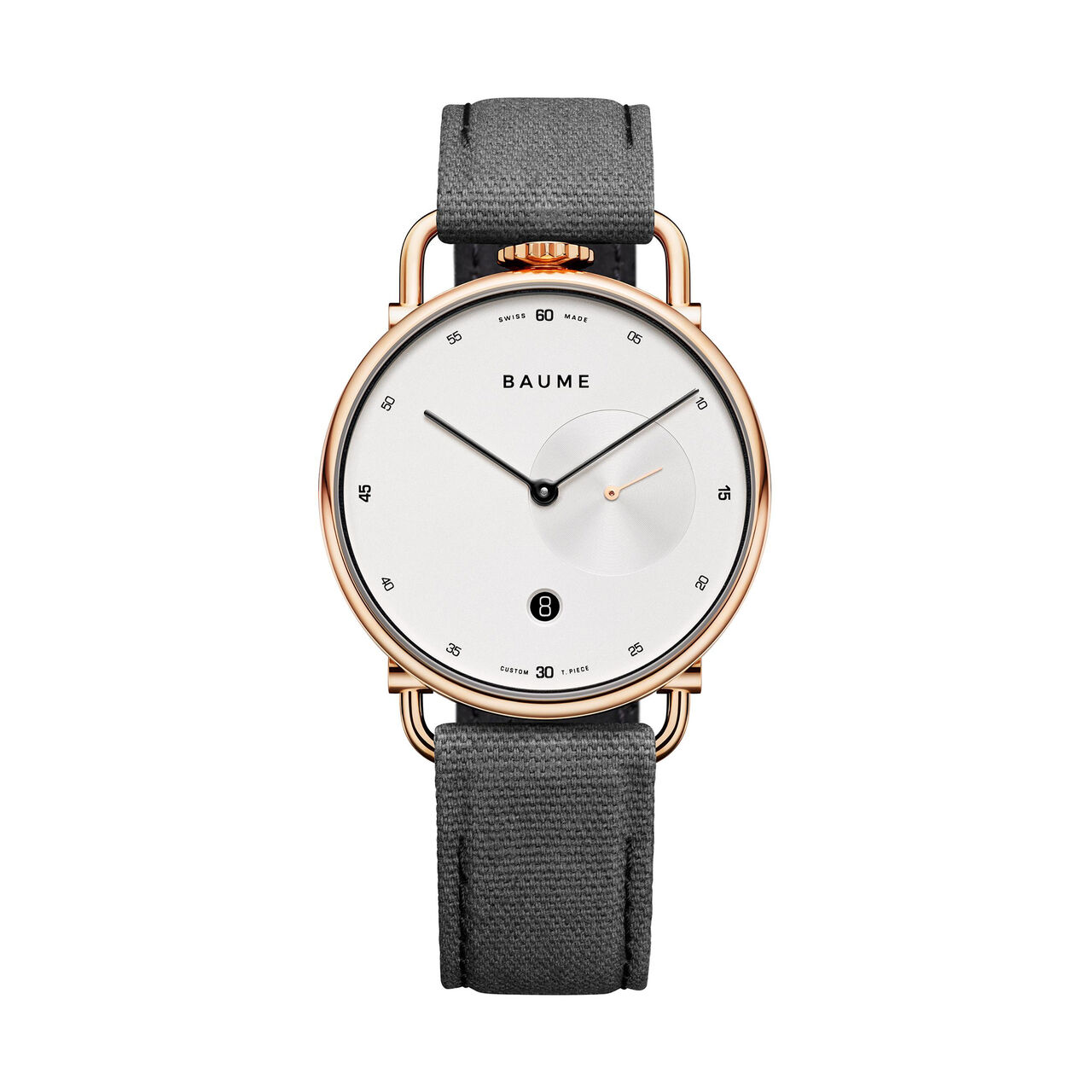 Baume Quartz 41 mm Golden PVD Stainless Steel image number 0