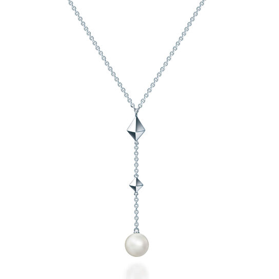 bijoux birks rock pearl drop necklace with pearl image number 0