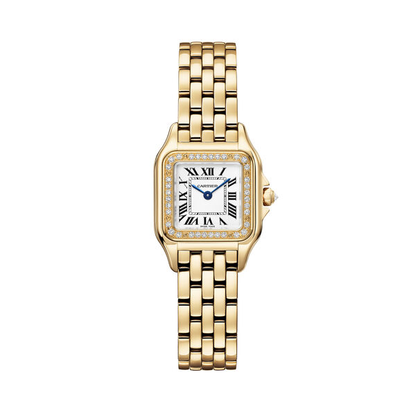 Panthère de Cartier Small Quartz 22 X 30 mm Yellow Gold and Diamond