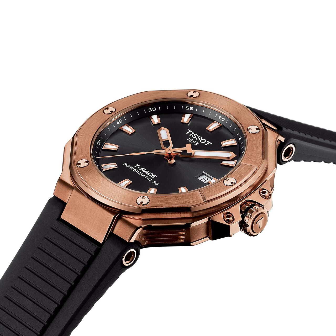 Tissot T-Race Automatic 41 mm PVD Stainless Steel image number 2