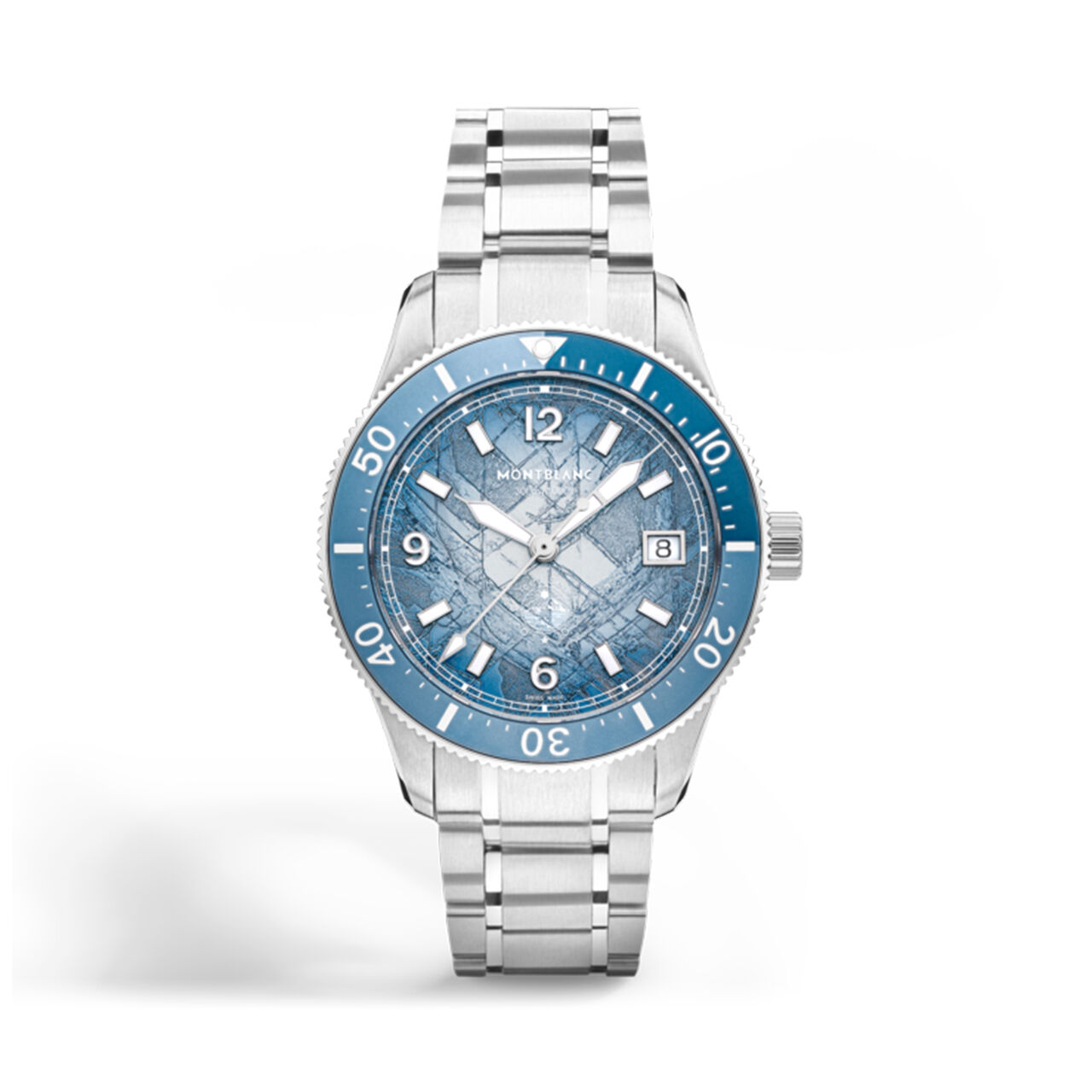 Montblanc 1858 Iced Sea 0 Oxygen Automatic 38 mm Stainless Steel image number 0