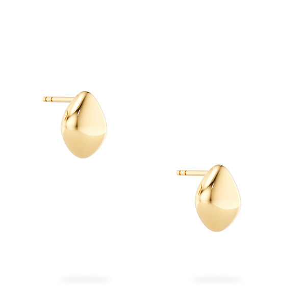Boucles d’oreilles sur clou en or jaune