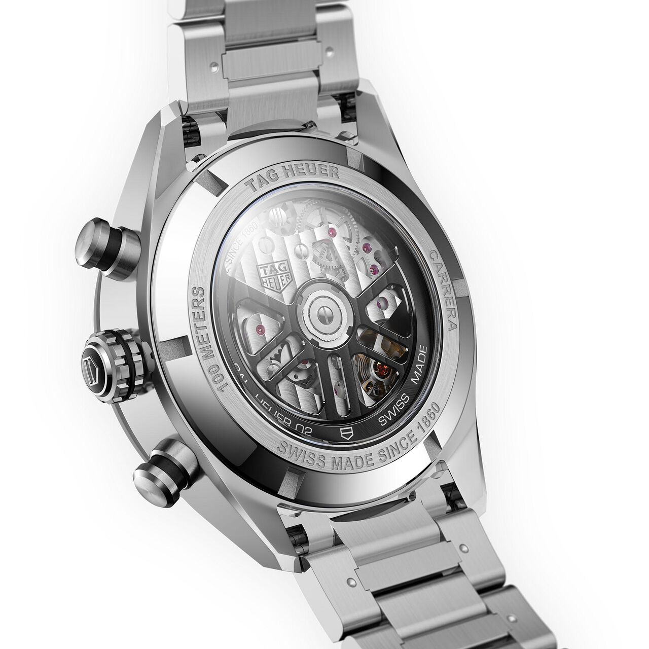 Carrera Heuer 02 Sport Automatic Chronograph Steel 44mm image number 2