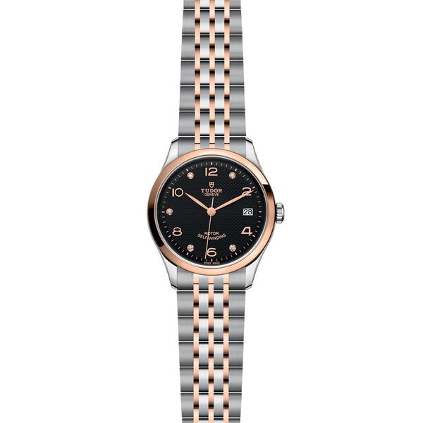 1926 36 mm automatique en or rose, acier inoxydable et diamants