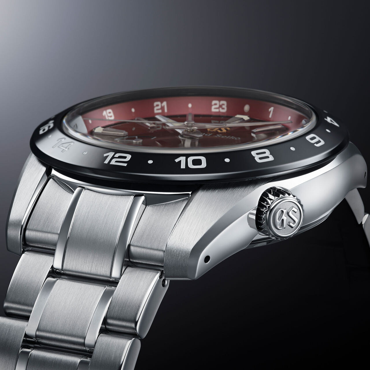Sport 'Morning glow - Hotaka summer' Spring Drive GMT 40 mm Stainless Steel - Limited Edition image number 1