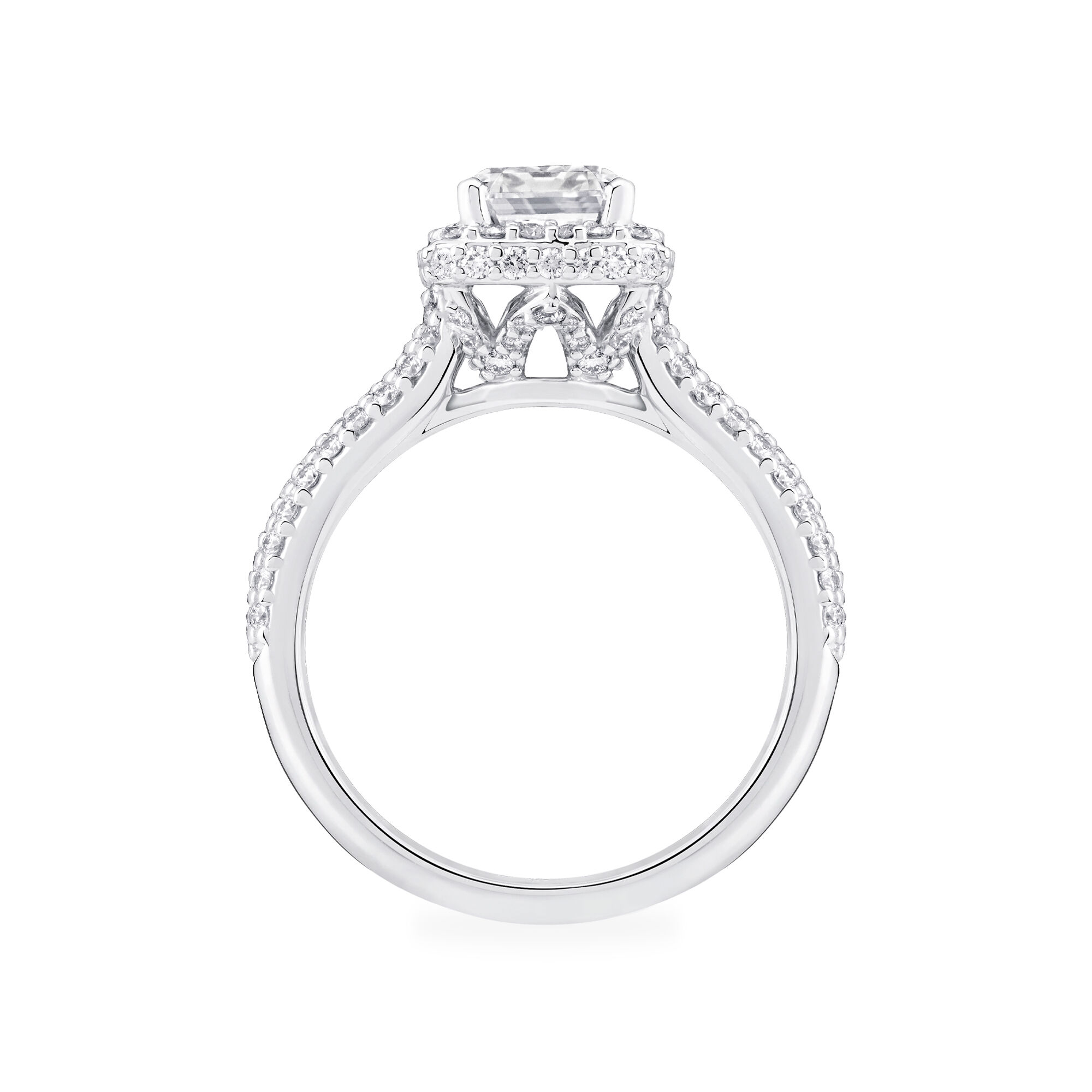 Platinum engagement setting online