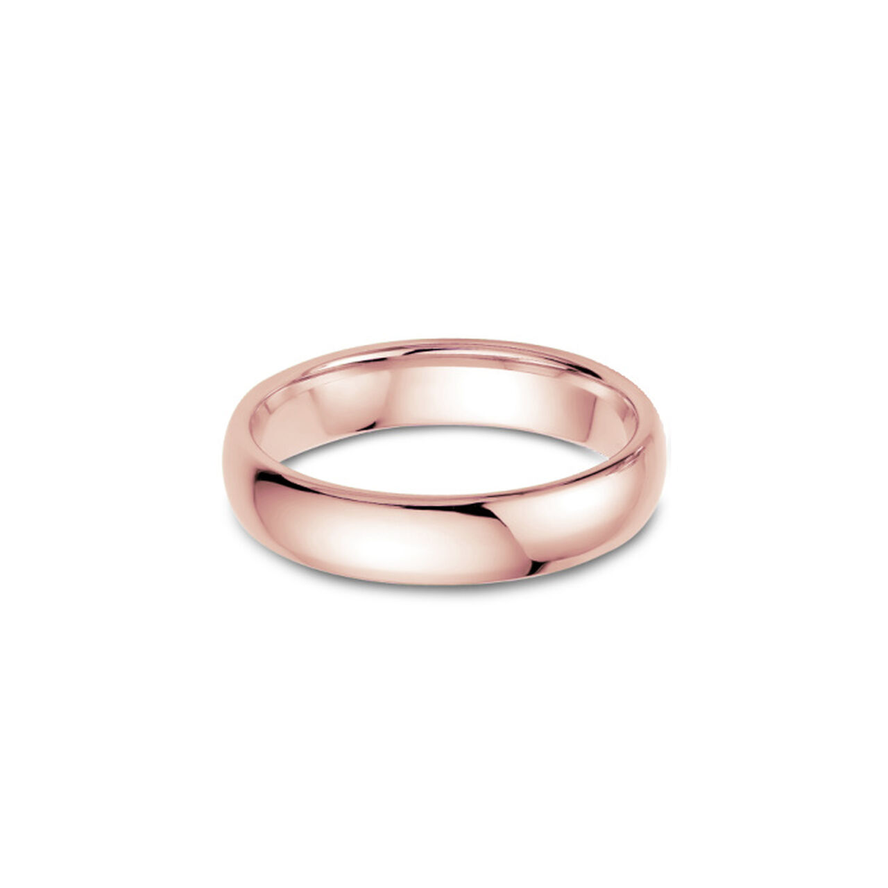 6 mm  Wedding Band Rose Gold image number 0