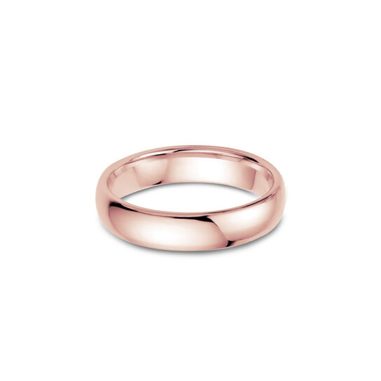 6 mm  Wedding Band Rose Gold image number 0