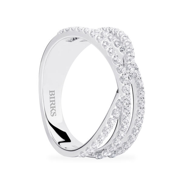 Diamond and White Gold Ring, Small