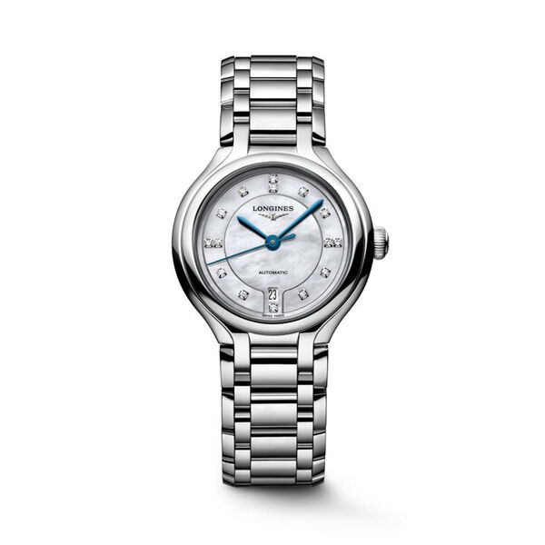 PrimaLuna Quartz 30 mm Stainless Steel and Diamond