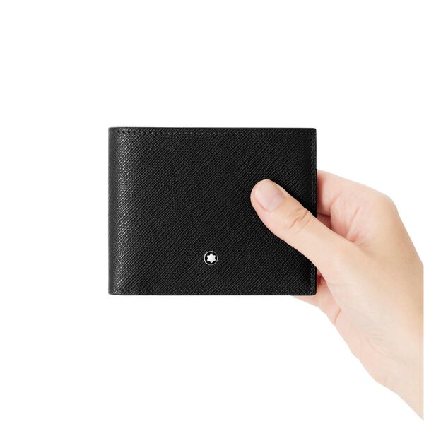 Sartorial Black 6 Card Wallet