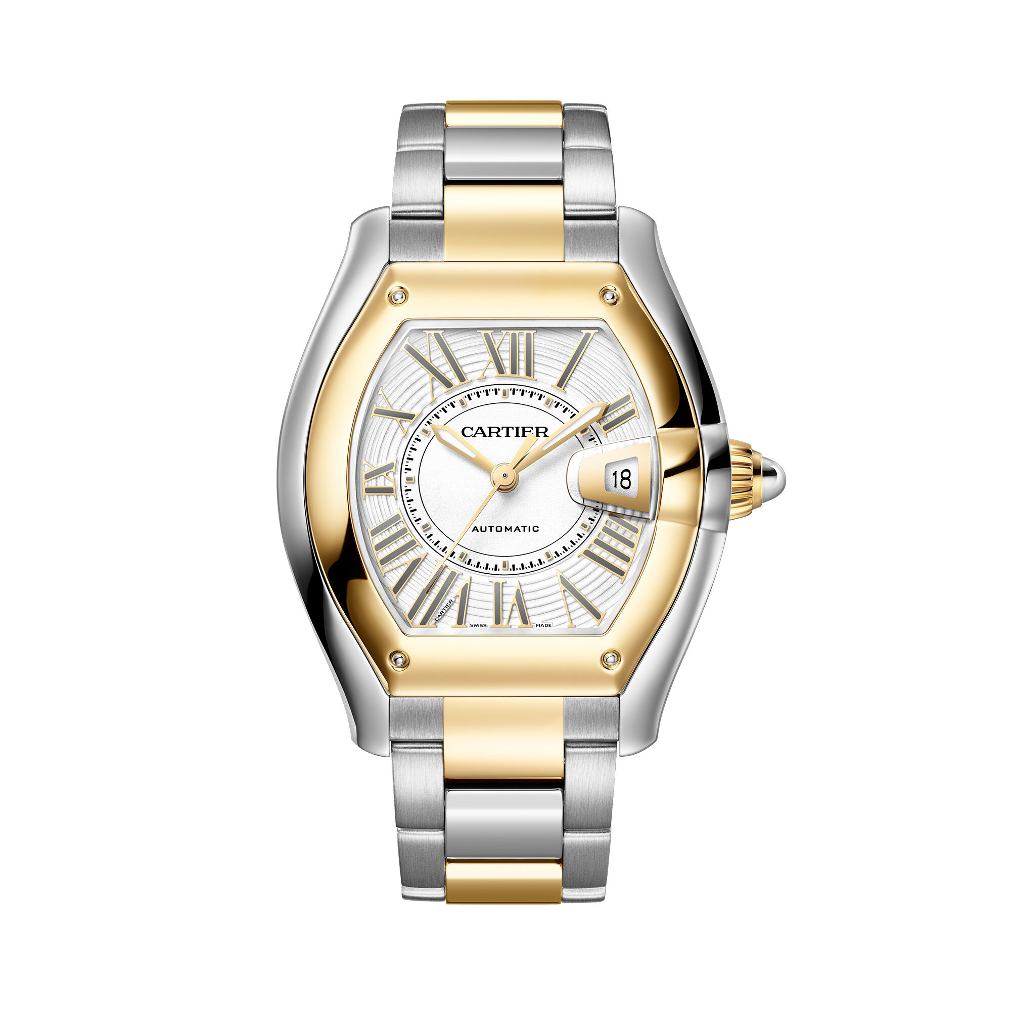 Roadster Large Automatic 47 X 39 mm Yellow Gold and Stainless Steel