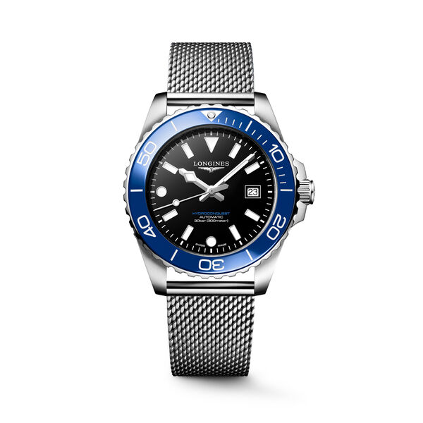 HydroConquest 42 mm automatique en acier inoxydable