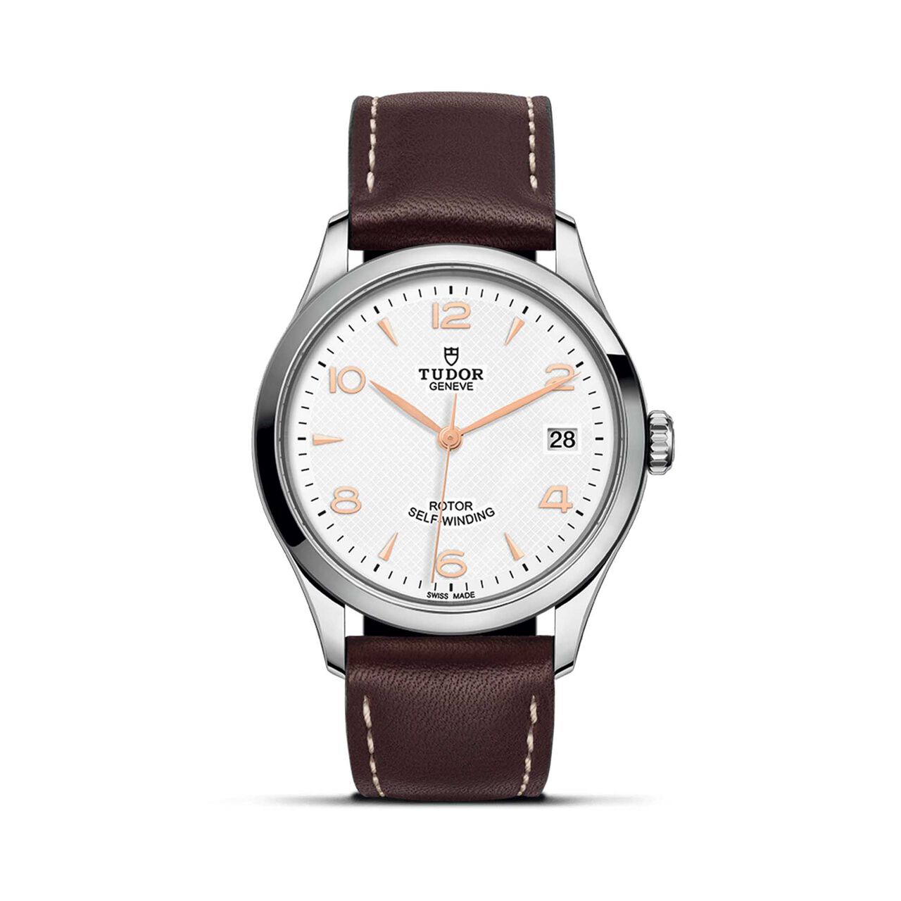 Tudor 1926 36Mm Steel Case Light - Coloured Dial Brown Leather Strap image number 0