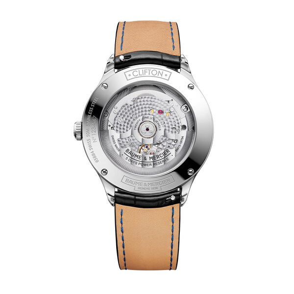 Clifton 40 mm automatique en acier inoxydable