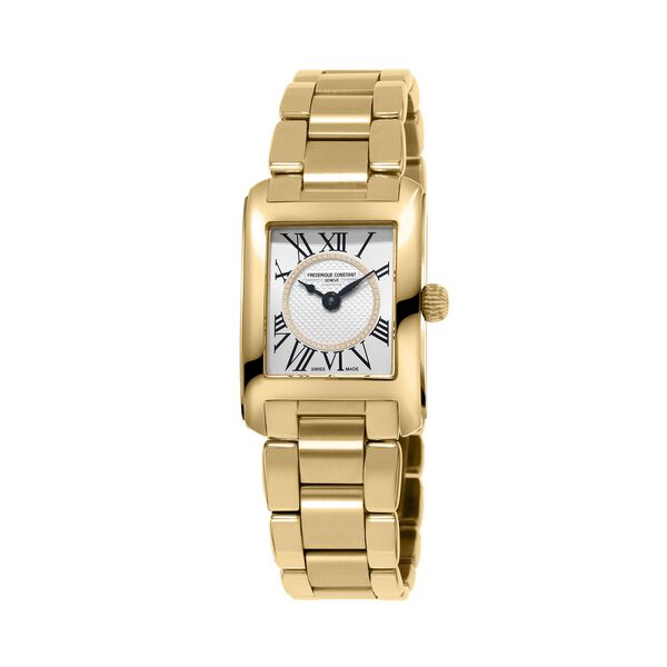 Classics Carree Ladies Quartz Yellow Gold Plated Steel 23mm