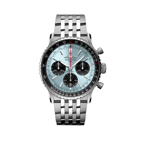 Navitimer B01 41 mm chronographe automatique en acier inoxydable