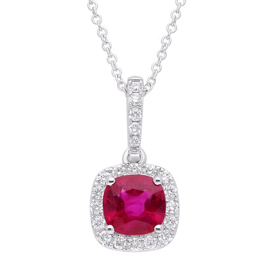 maison birks salon round ruby cushion shape pendant sg05408p 7mm ru front image number 0
