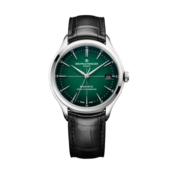 Clifton 40 mm automatique en acier inoxydable