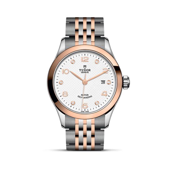 Tudor 1926 28Mm Steel Case White Diamond - Set Dial Steel And Rose Gold Bracelet image number 0