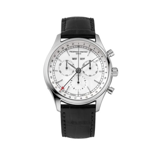 Classics 40 mm chronograph quartz en acier inoxydable