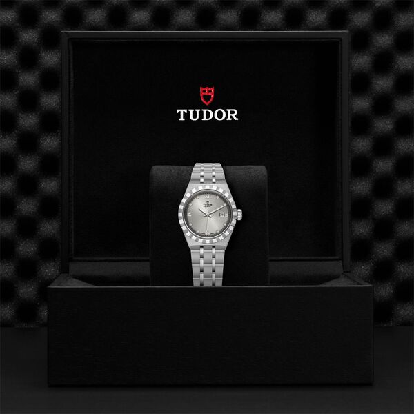 TUDOR Royal Automatic 28 mm Stainless Steel and Diamond