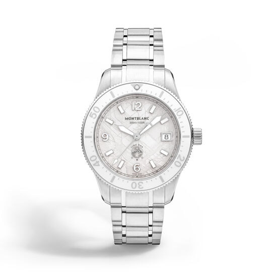 Montblanc 1858 0 Oxygen 38 mm automatique en acier inoxydable image number 0