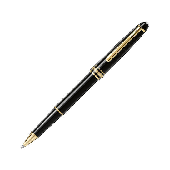 maison birks montblanc meisterstuck gold coated classique rollerball 12890 image number 0