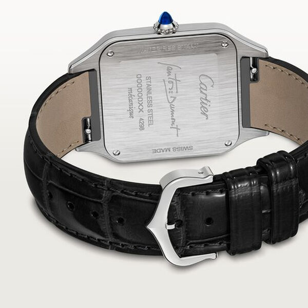 Santos-Dumont Large Manual 43 X 31 mm Stainless Steel