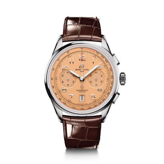Breitling Premier BO1 Chronograph Automatic 42 mm SS AB0145331K1P1 Front image number 0