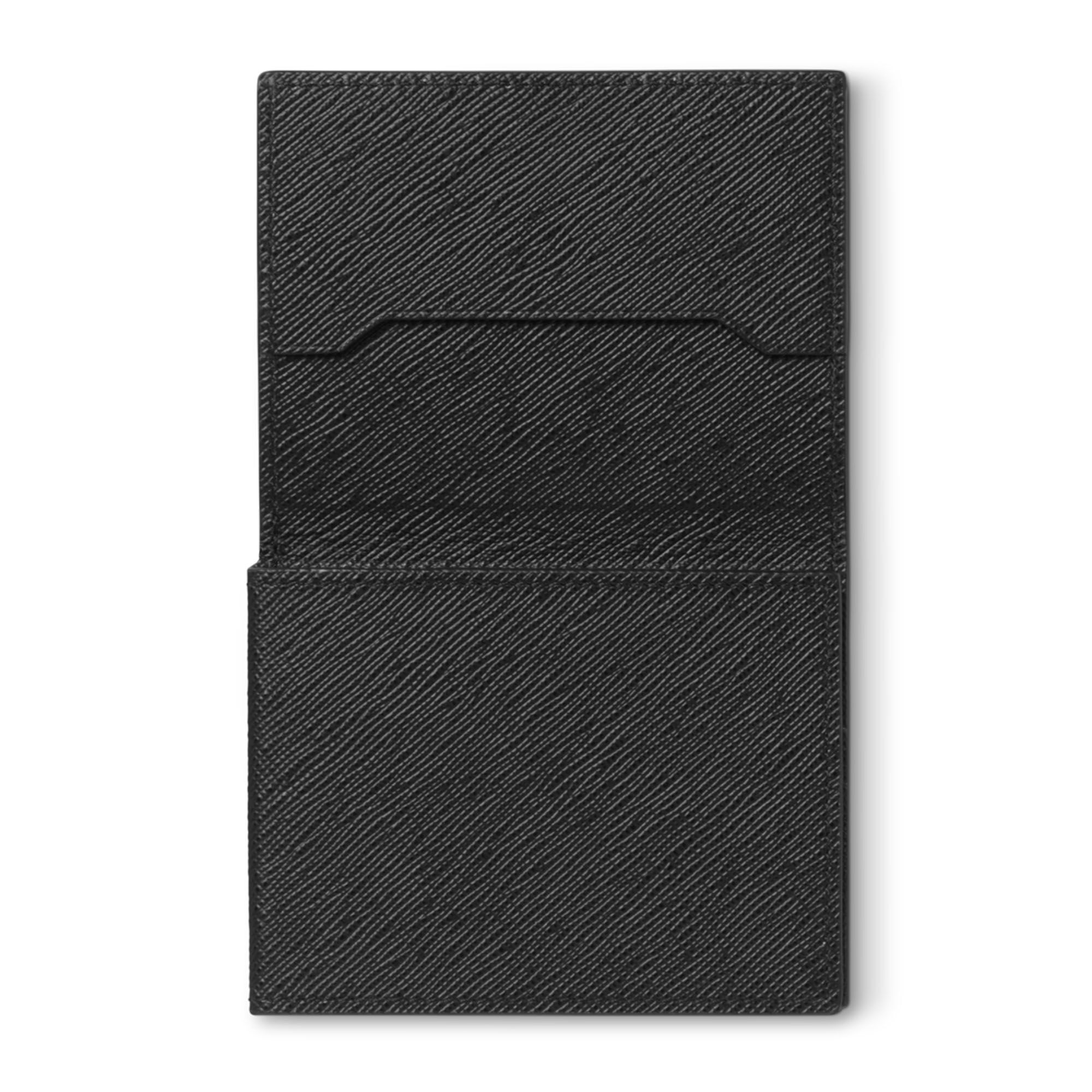 Sartorial Trio Black 4 Card Holder