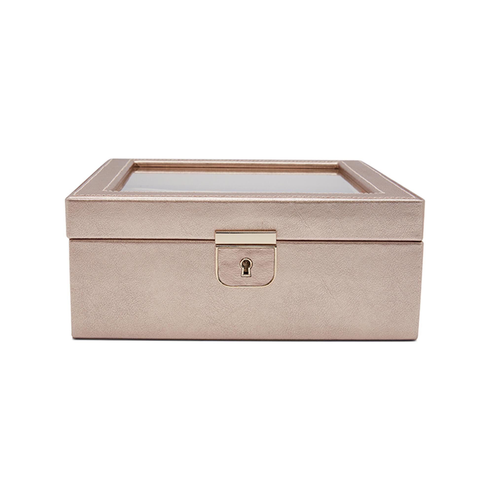 Pink watch box top