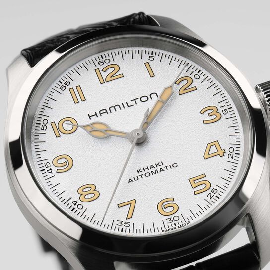 Hamilton Khaki Field Murph 38 mm automatique en acier inoxydable image number 4