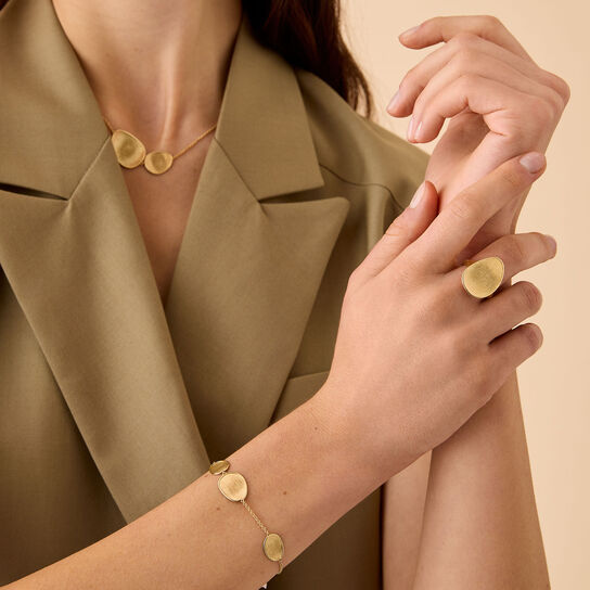 Marco Bicego Lunaria Small Yellow Gold Bracelet BB2960 Y 02 image number 2