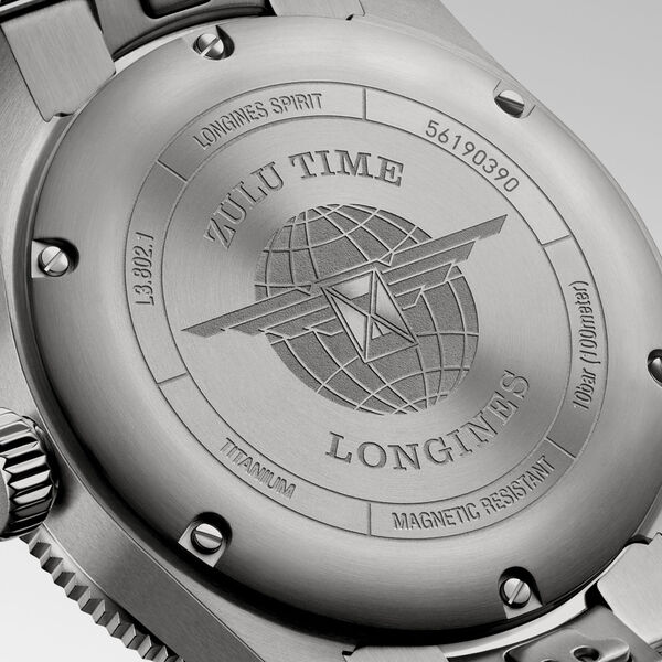 Spirit Zulu Time Automatic GMT 39 mm Titanium