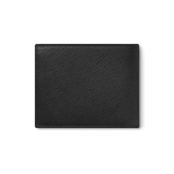 Sartorial Black 6 Card Wallet