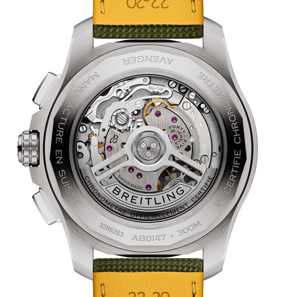 Avenger B01 Automatic Chronograph 44 mm Stainless steel