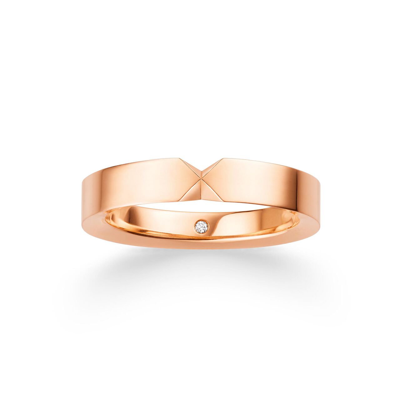 Chaumet Joséphine Triomphe Rose Gold Wedding Band image number 0