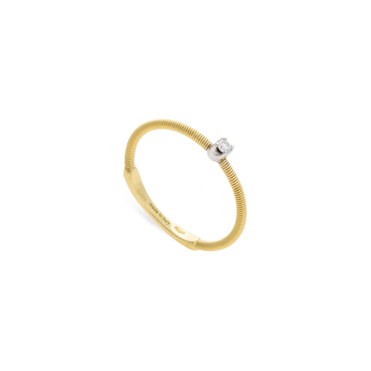 Marco Bicego Bi49 Yellow Gold Diamond Ring image number 0