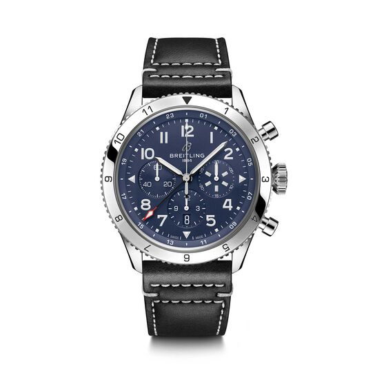 breitling super avi b04 gmt 46 corsair steel ab04451a1c1x1 front image number 0