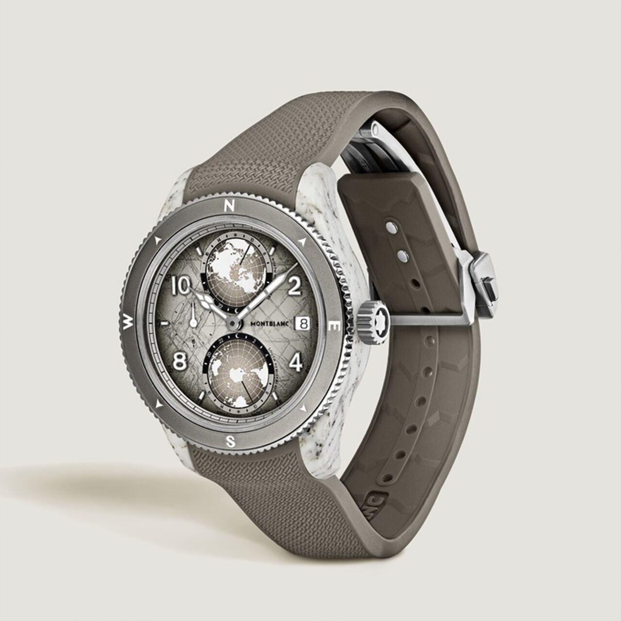 Montblanc 1858 Geosphere 0 Oxygen Mount Elbrouz Automatic 44 mm Composite - Limited Edition image number 2