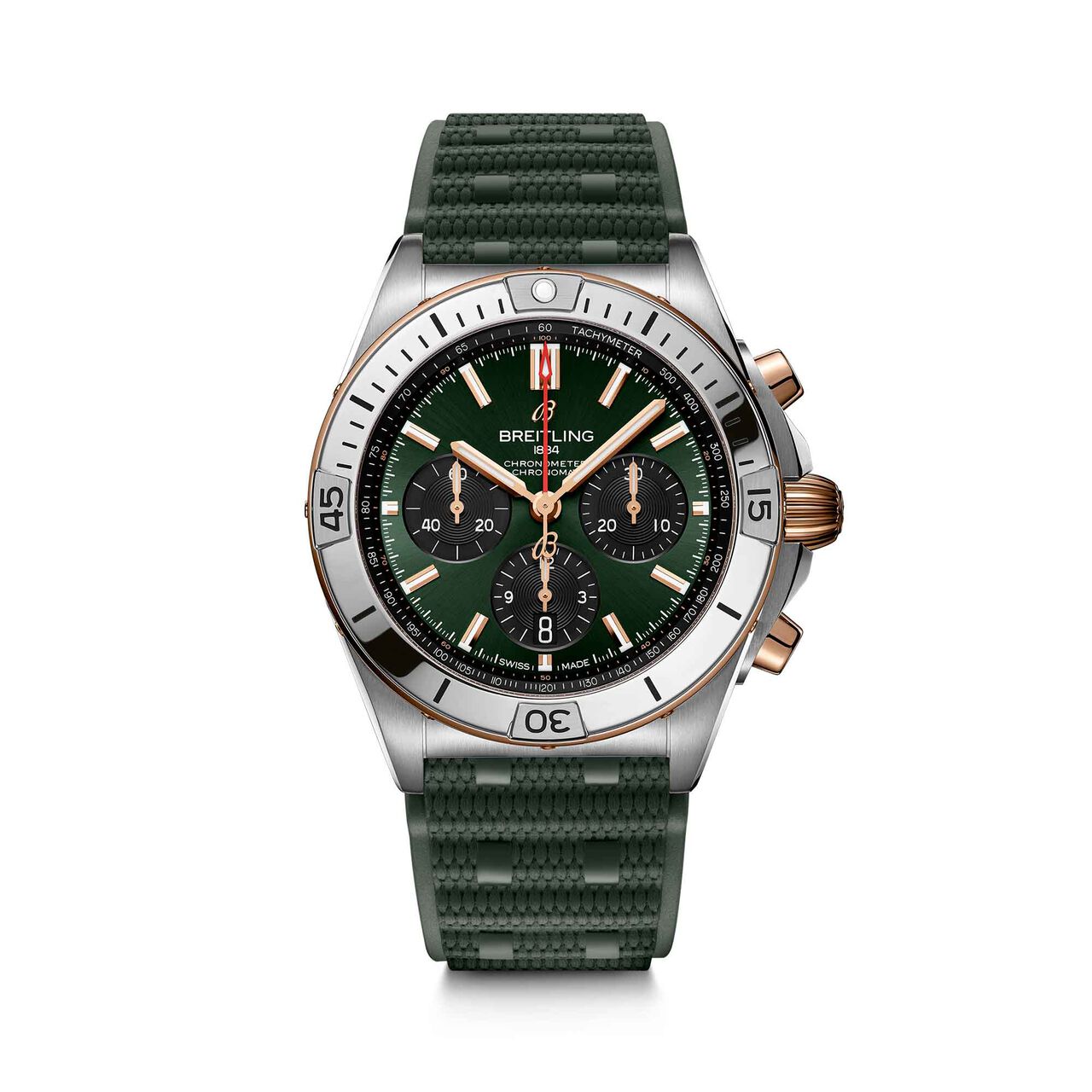 Breitling Chronomat B01 Automatic Chronograph 42 mm Stainless Steel and Red Gold image number 0