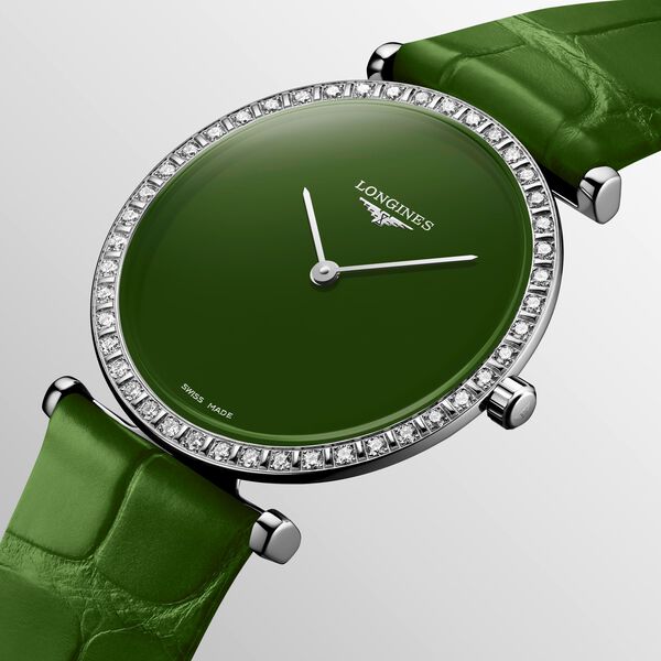 La Grande Classique Quartz 29 mm Stainless Steel and Diamond