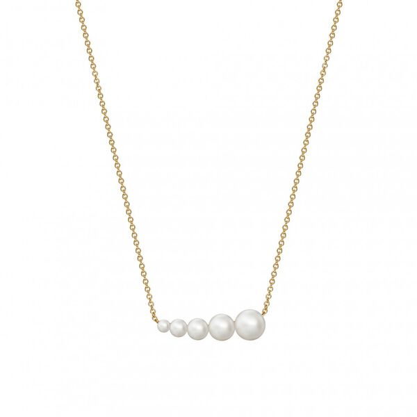 Freshwater Pearl Horizontal Bar Necklace